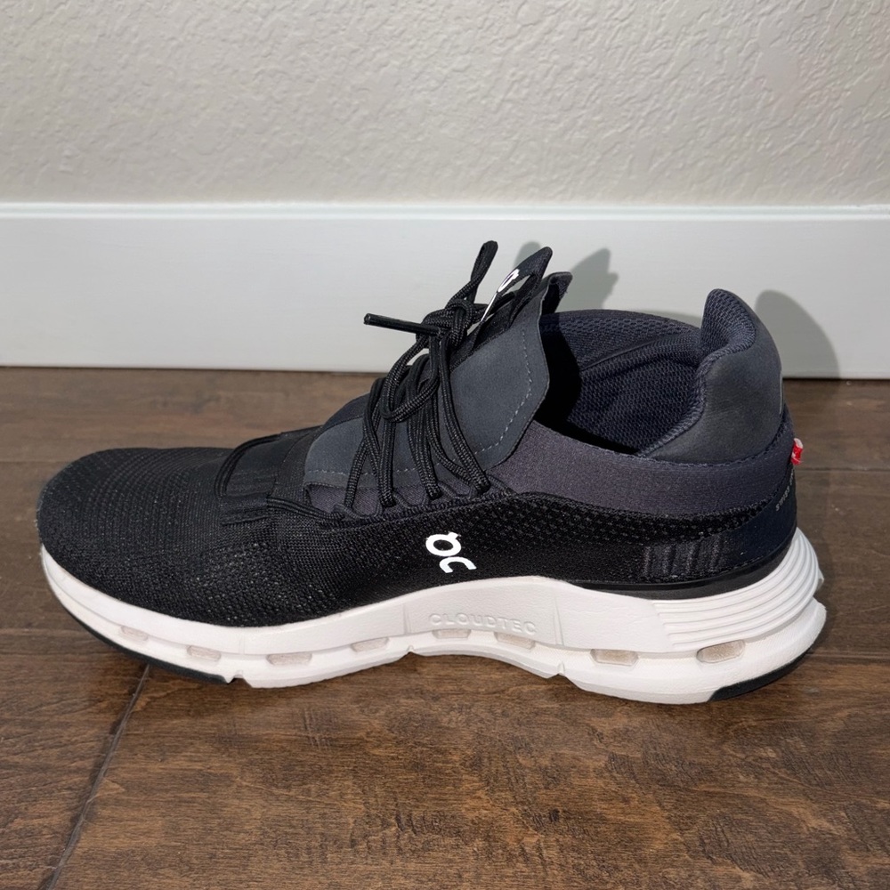 On Cloudnova Phantom Trainers Black Women’s Size … - image 5